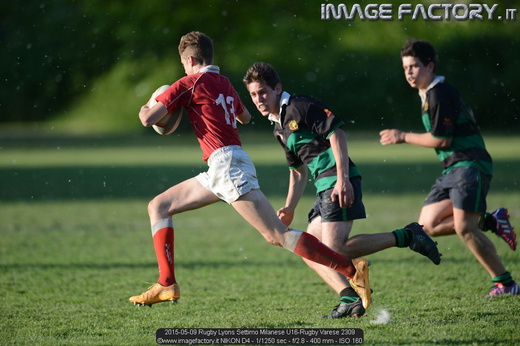 2015-05-09 Rugby Lyons Settimo Milanese U16-Rugby Varese 2309